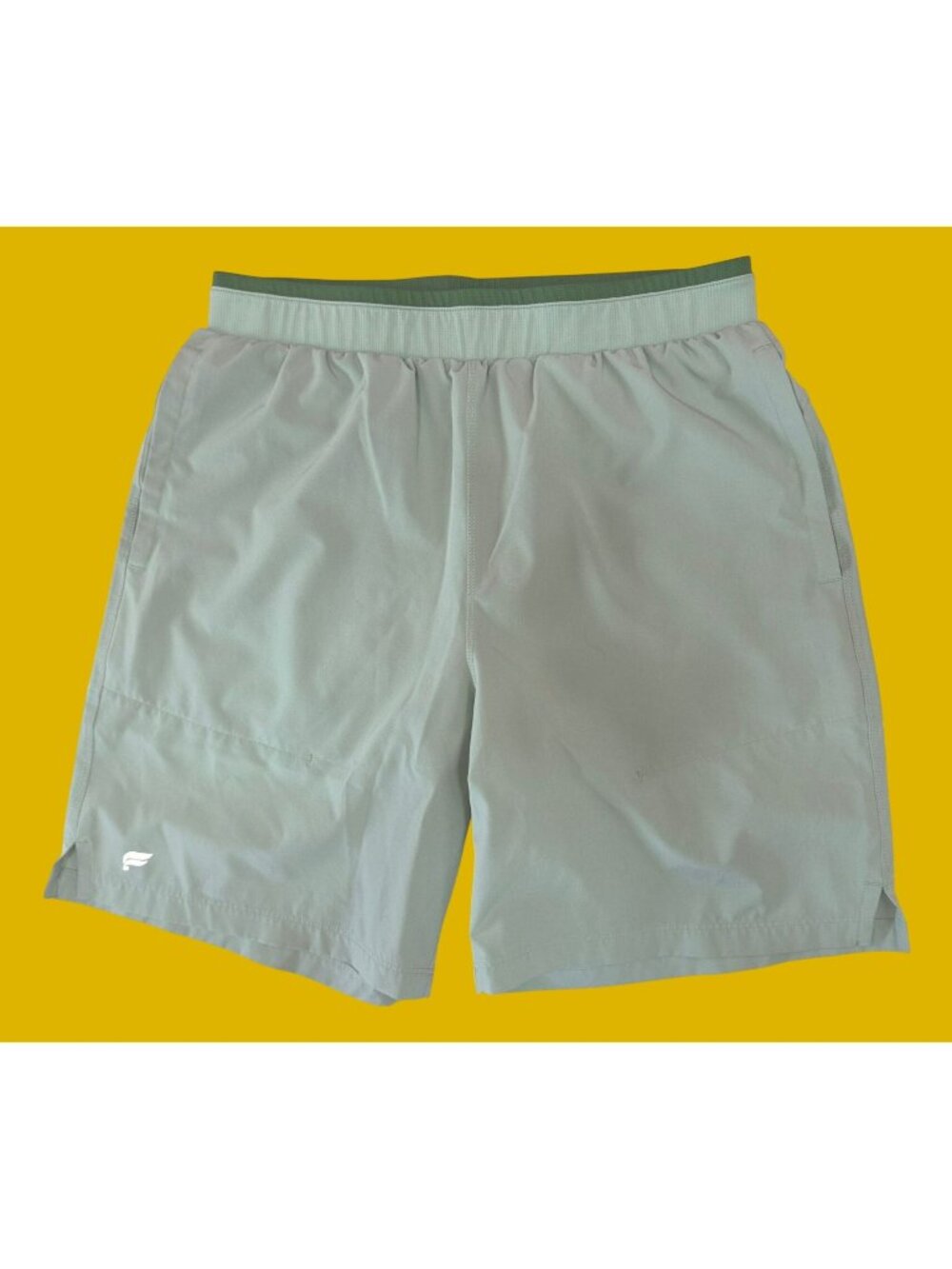 Fabletics Light Green Athletic Shorts Small